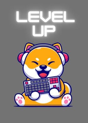 Litle dog level up