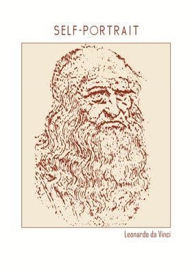 Self portrait da Vinci 