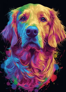 Dog Animal Neon Pet Friend