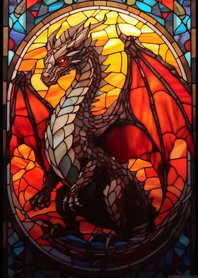 Red Glass Dragon