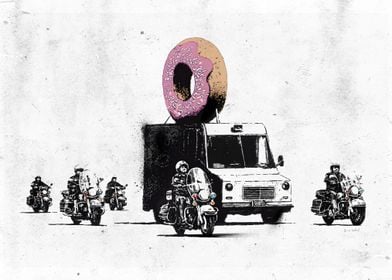 Banksy Donut Track