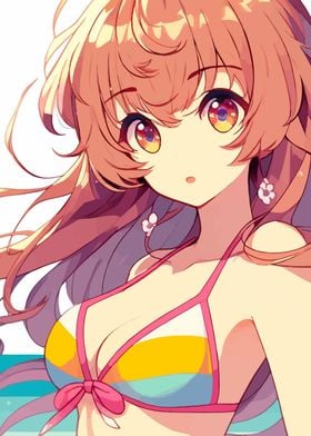 Sexy Anime Girl Vacation