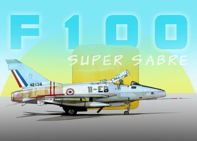 F100 F Super Sabre