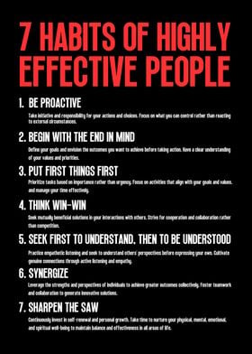 7 Habits Effective