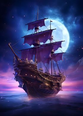 Fantasy Pirate Ship