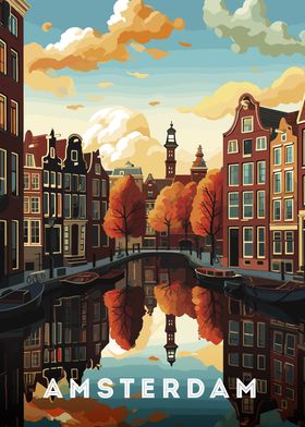 Amsterdam in autumn