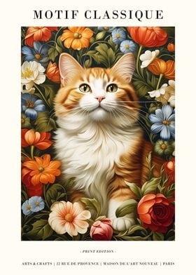 Victorian Cute Kitty