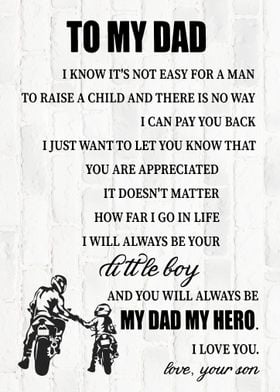 To My Dad Riding