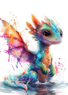 Baby Dragon Colorfull