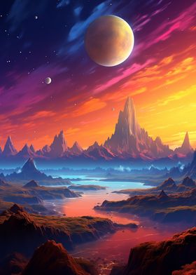 Mountains and Planets