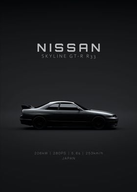 Nissan Skyline GTR R33 