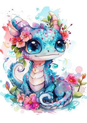 Baby Dragon Colorfull