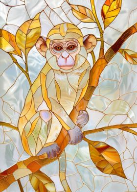 Monkey Animal Gold