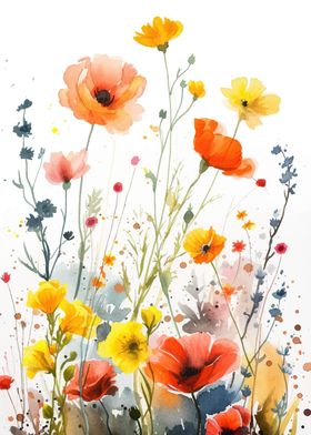 Watercolor Flowers