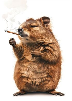 Quokka Cannanbis Smoking