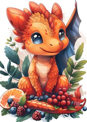 Baby Dragon Colorfull