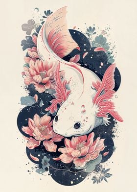 Axolotl Portrait