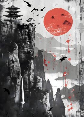 Red Moon Japan Ink