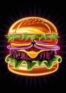 Neon Burger