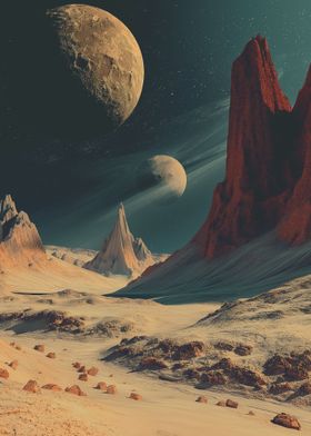 Alien Planet Desert