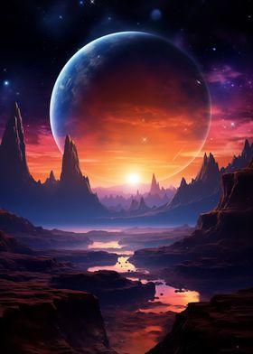 Mountains and Planets