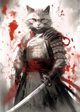 samurai cat