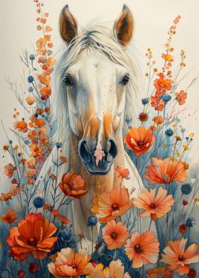 Horse Flowers