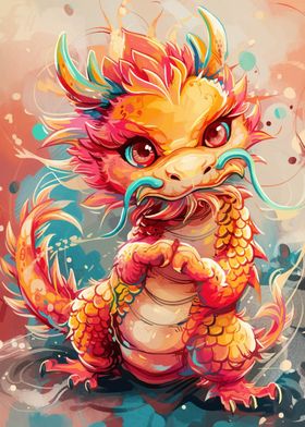 Baby Dragon Colorfull