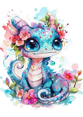 Baby Dragon Colorfull