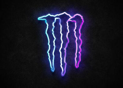 monster energy neon
