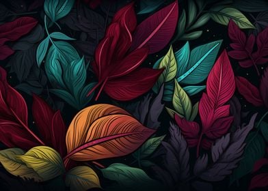 Rainforest Leaves 