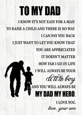 To My Dad Riding