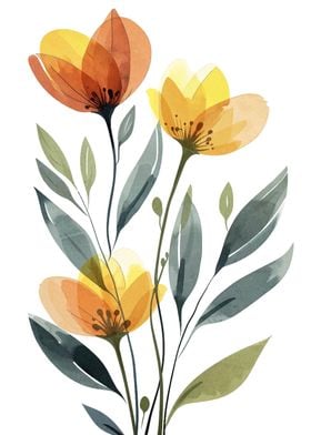 Watercolor Flowers