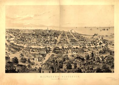 Milwaukee Wisconsin 1854