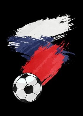 Czech Republic Flag Soccer