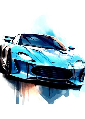 Sport Car Painting