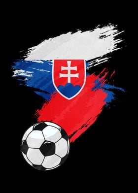 Slovakia Flag Soccer