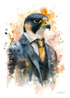 Peregrine Falcon Portrait