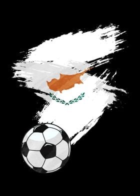 Cyprus Flag Soccer