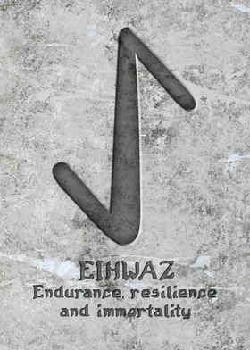 Eihwaz Rune Symbol