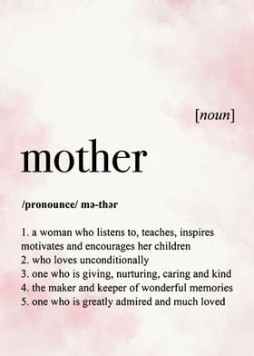 Mother Mom Definition