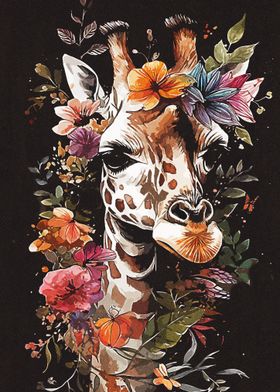 Giraffe Flowers