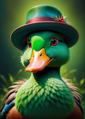 Duck with Hat