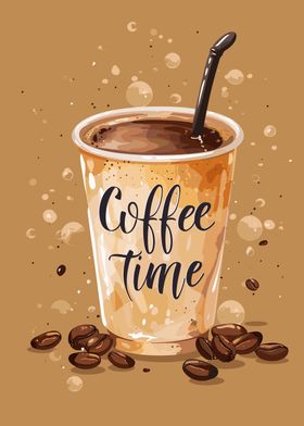 Coffee Time Illustration