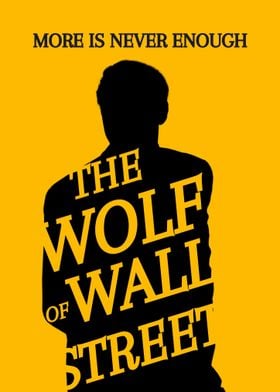 Wolf Of Wall Street Poster