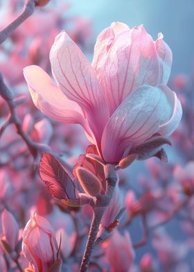 Magnolia Blossoms 