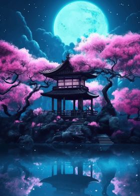 Japanese Landscape Sakura