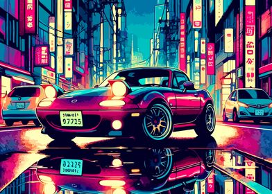 The MX5 in Tokyo