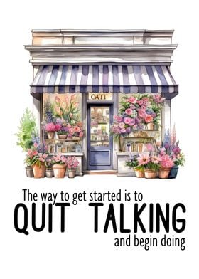 Quit talking