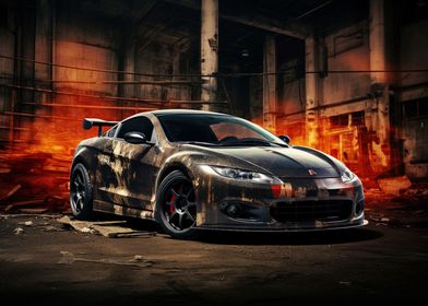 JDM car Mitsubishi Eclipse